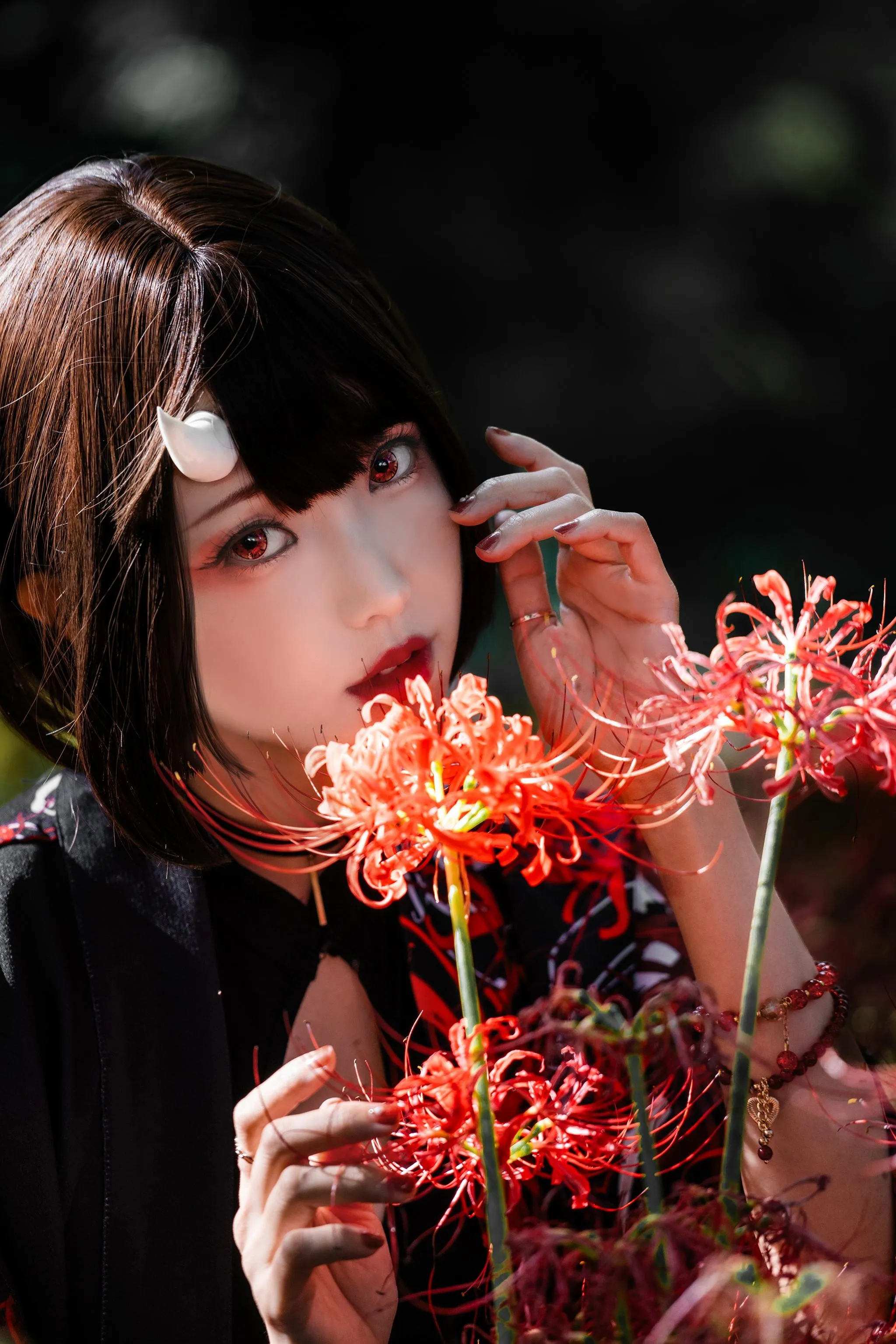 ElyEE子 – NO.129 23年10月订阅-C-Red Higanbana 殷紅彼岸 [36P]插图7